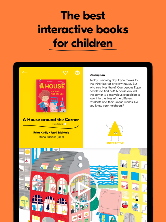 PIBOCO: kids books and stories iPad screenshot 2 - Education app