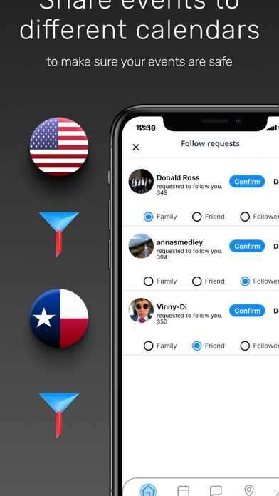 Sort: Social Registrations iPhone screenshot 10 - Social Networking app