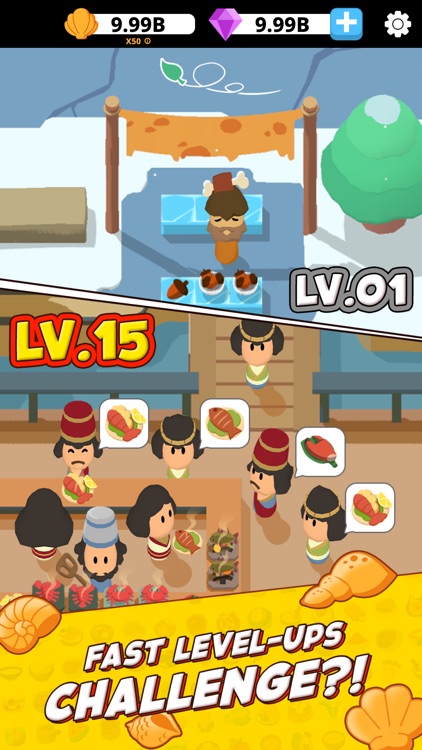Idle Eras Bar: Food Tycoon screenshot-7