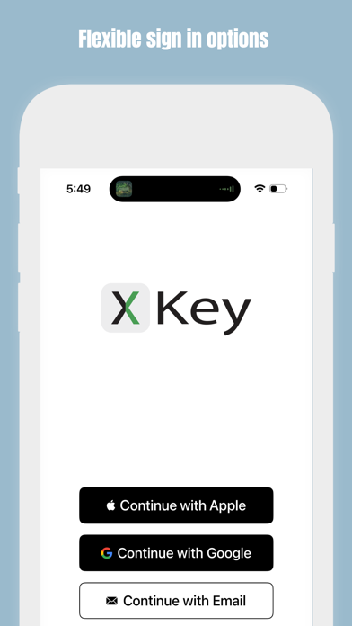 XKey Smart Locking Screenshot