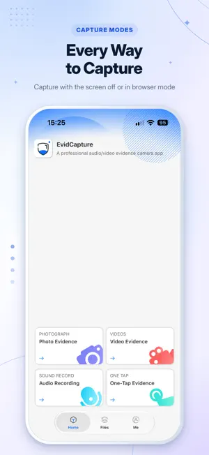 EvidCapture: Evidence Camera screenshot 1