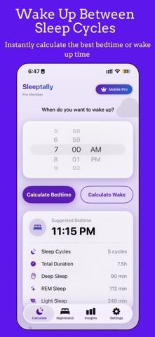 Sleep Calculator - Sleeptally Screenshot 2 of 6