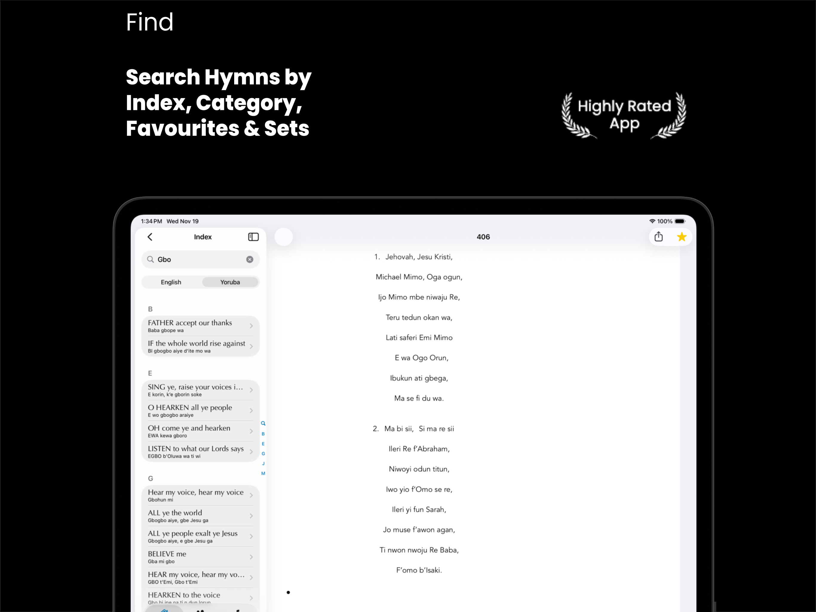 CCCHymns screenshot 8