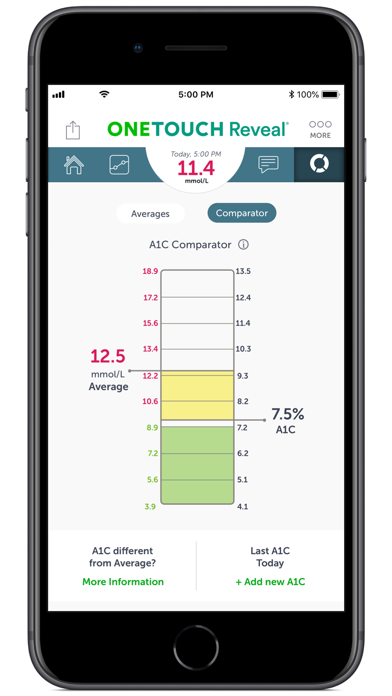 OneTouch Reveal® app iPhone screenshot 3