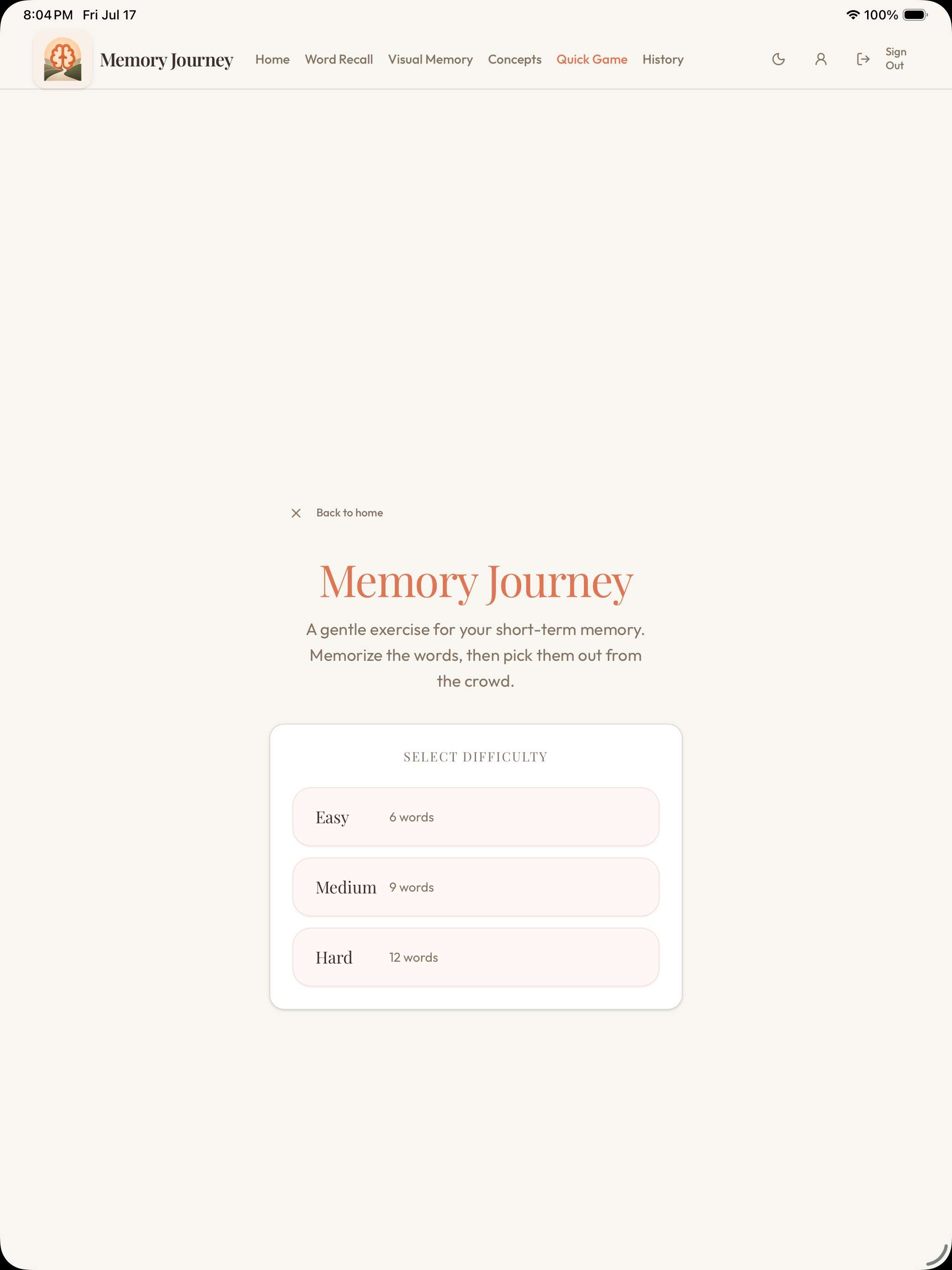Memory Journey screenshot 14