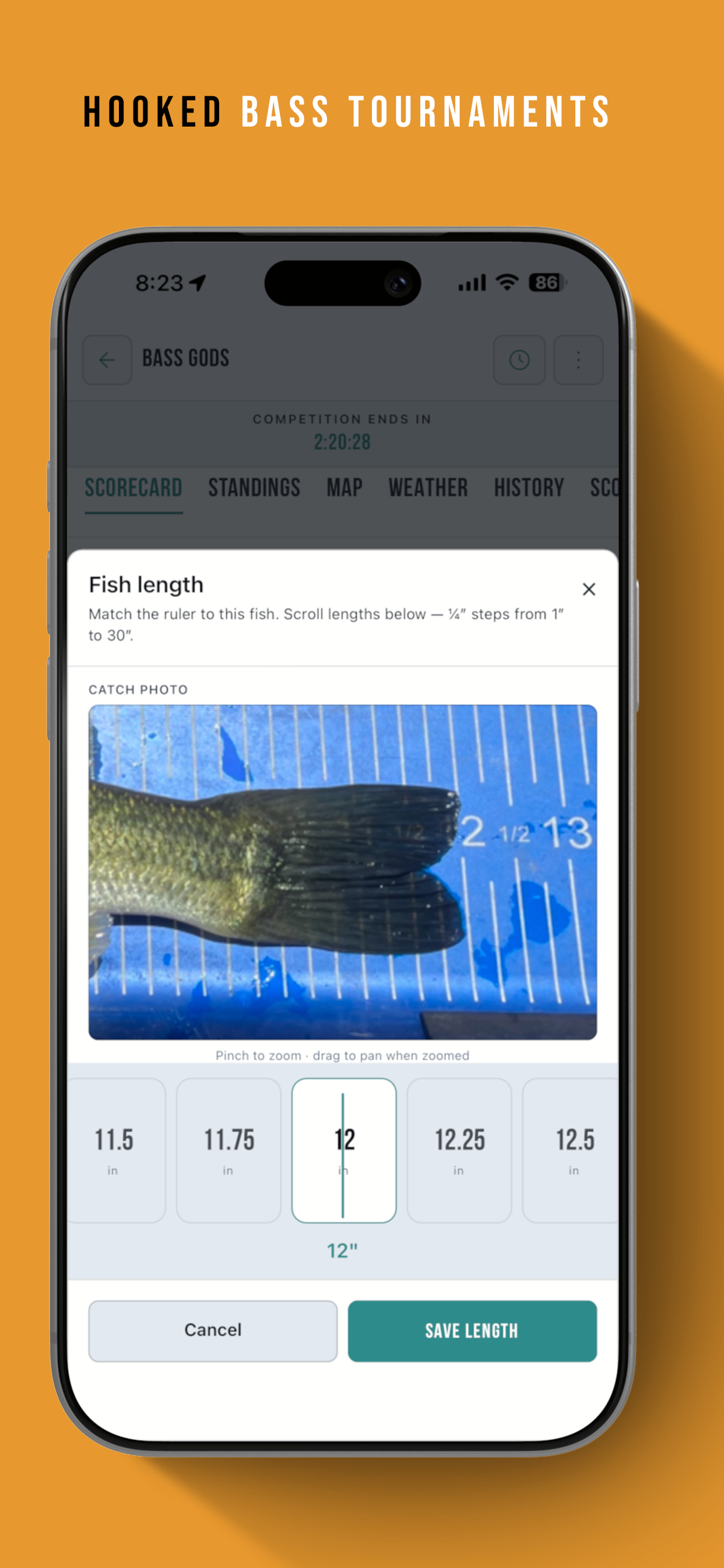Hooked Field App screenshot 6