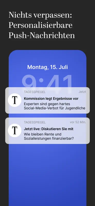 Tagesspiegel - Nachrichten screenshot 2 of 10