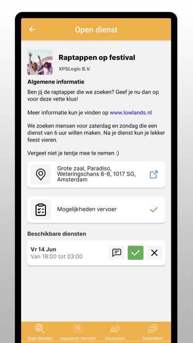 MijnHospitalitist Screenshot