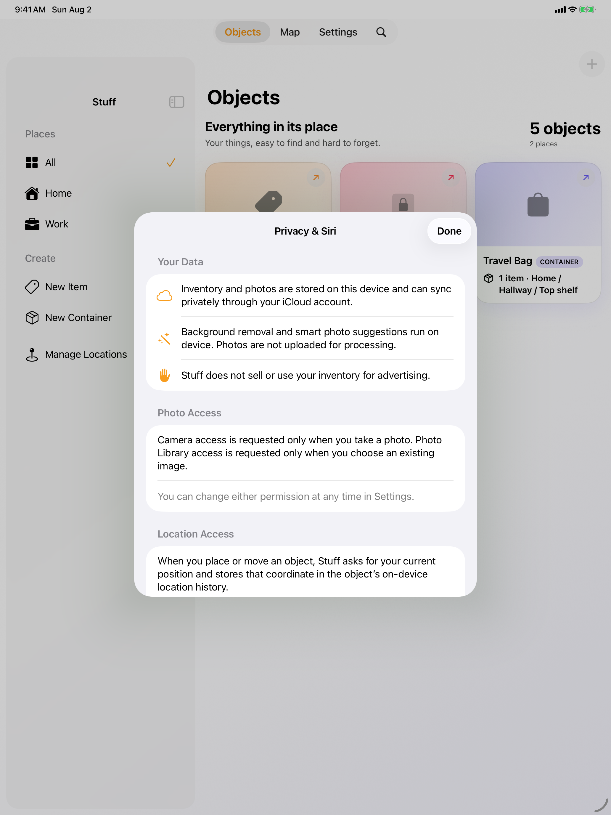 Stuff: Track Your Things screenshot 19