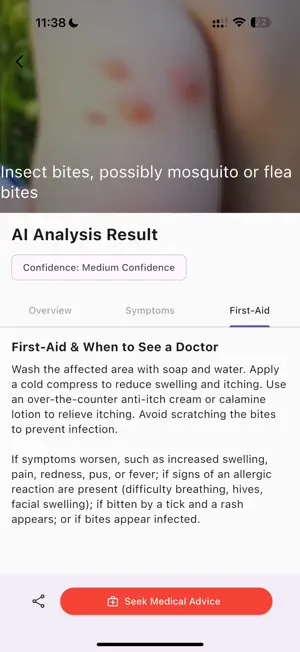 AI Insect Bite Identification screenshot 2