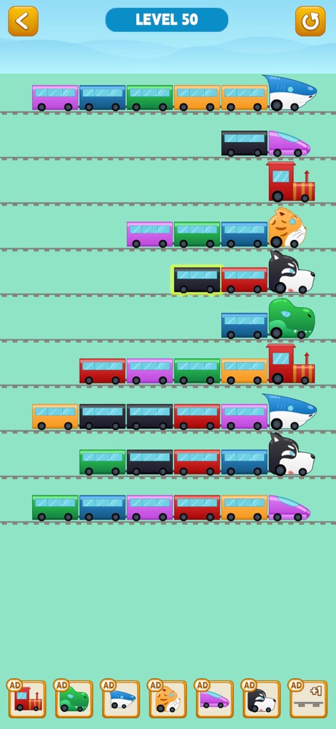 Color Train Sort Puzzle - Games App | MWM
