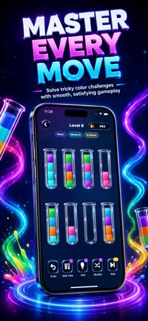 Infinite Color Sort screenshot 2