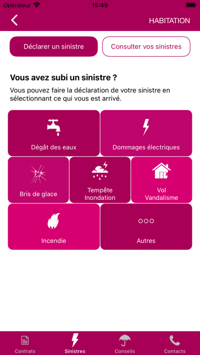 App screenshot