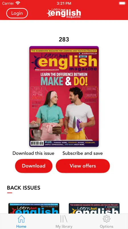 Learn Hot English Magazine screenshot 1 of 2