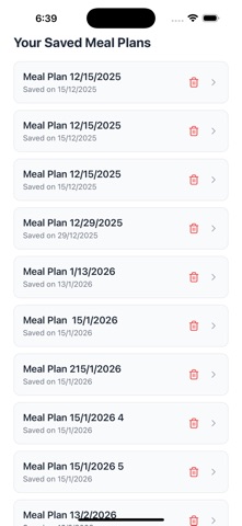 NutriSelect screenshot