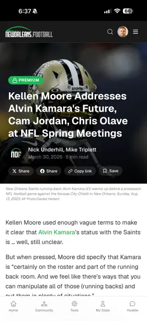 NewOrleans.Football screenshot 2