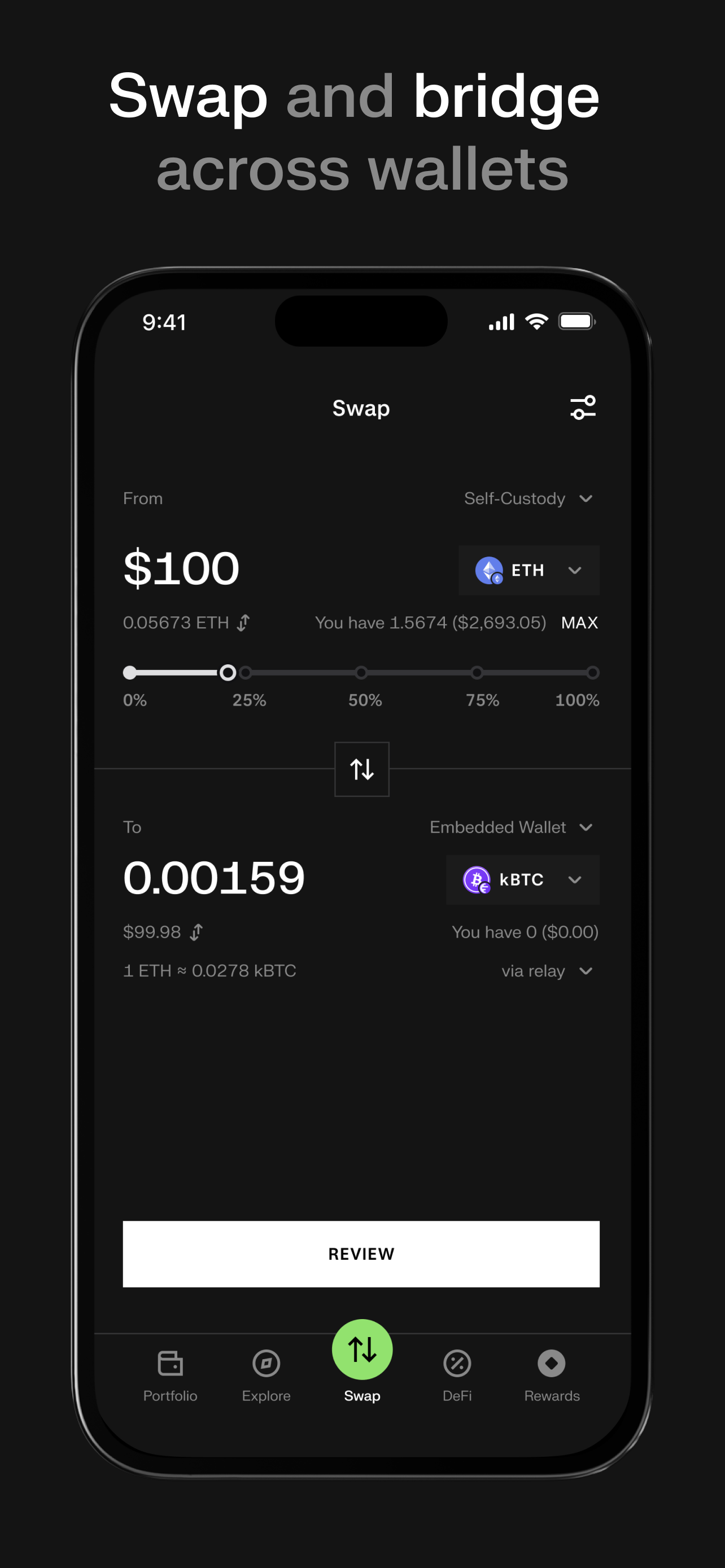 Kraken Wallet: Crypto & DeFi screenshot 6