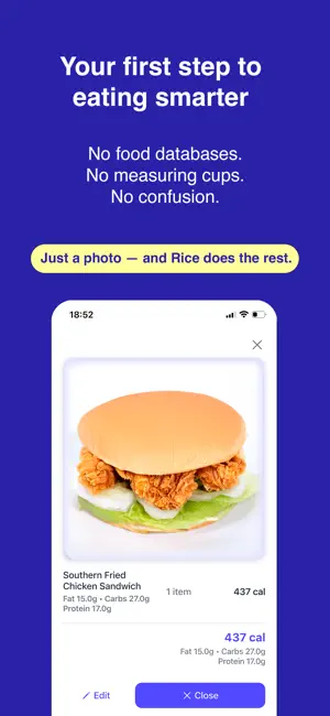 Rice - AI Calorie Tracker screenshot 3