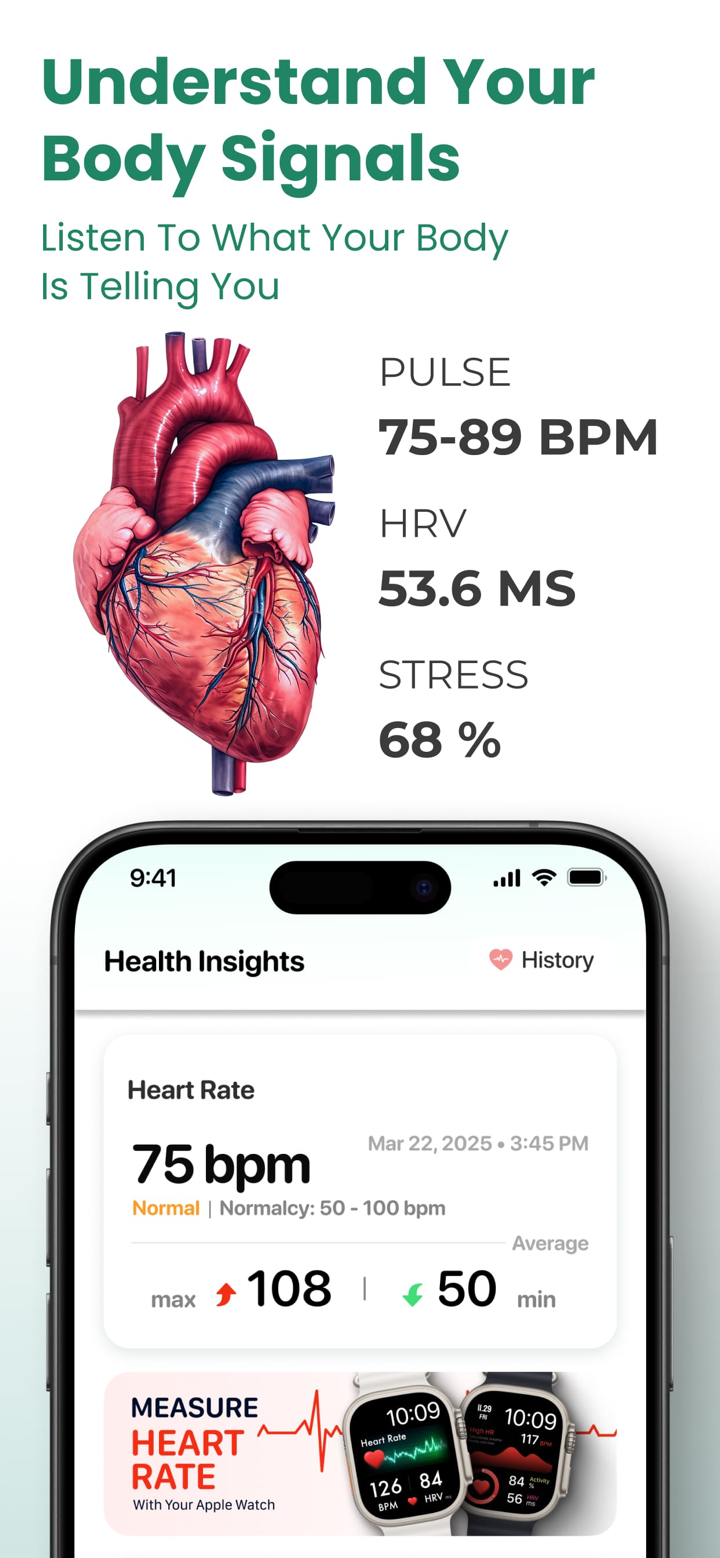 HeartBit: Heart Health Tracker screenshot 2