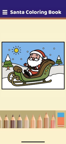 Santa Coloring Book screenshot