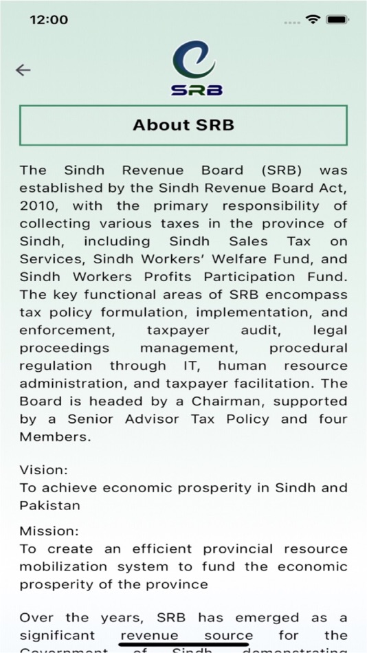 #1. eSRB (iOS) 由: Sindh Revenue Board