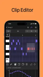 sand: sequencer for auv3, midi iphone screenshot 2