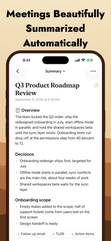 MoosePad: AI Meeting Notes Screenshot 2 of 10