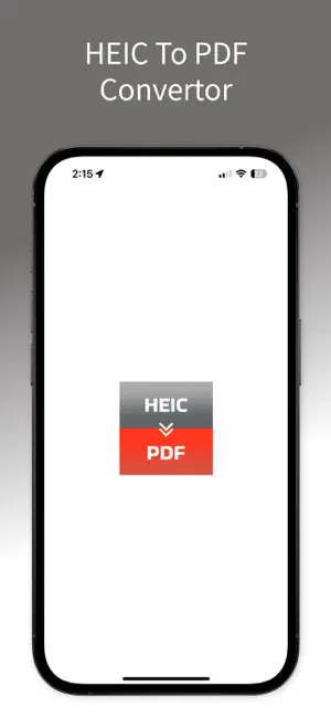 HEIC To PDF App screenshot 1