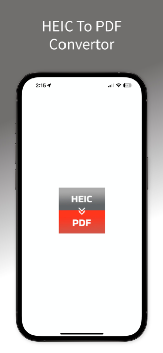 HEIC To PDF App Screenshot 1 of 5