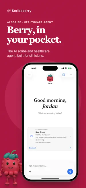 Scribeberry: AI Medical Scribe screenshot 1