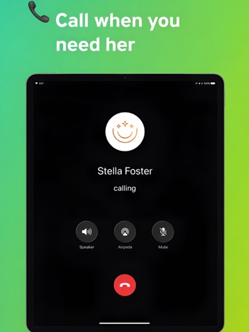 Stella Foster: AI Assistant iPad screenshot