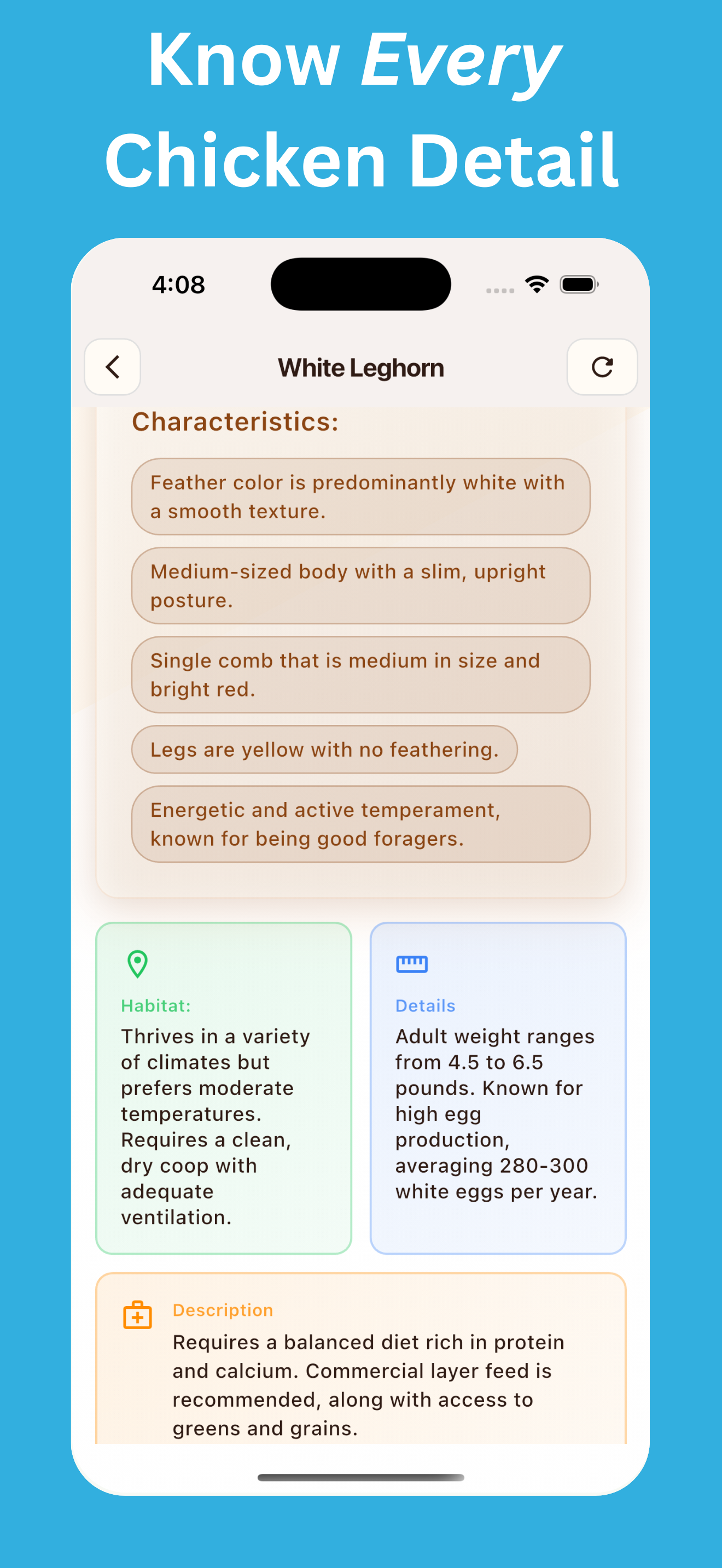 Chicken Identifier: AI Scan