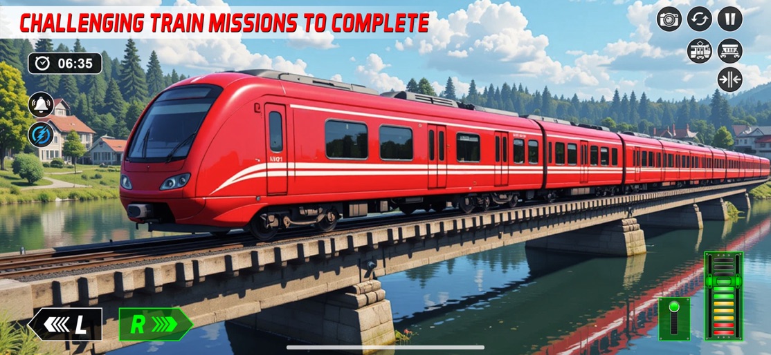 Modern Train Driver Game 2023 screenshot 4