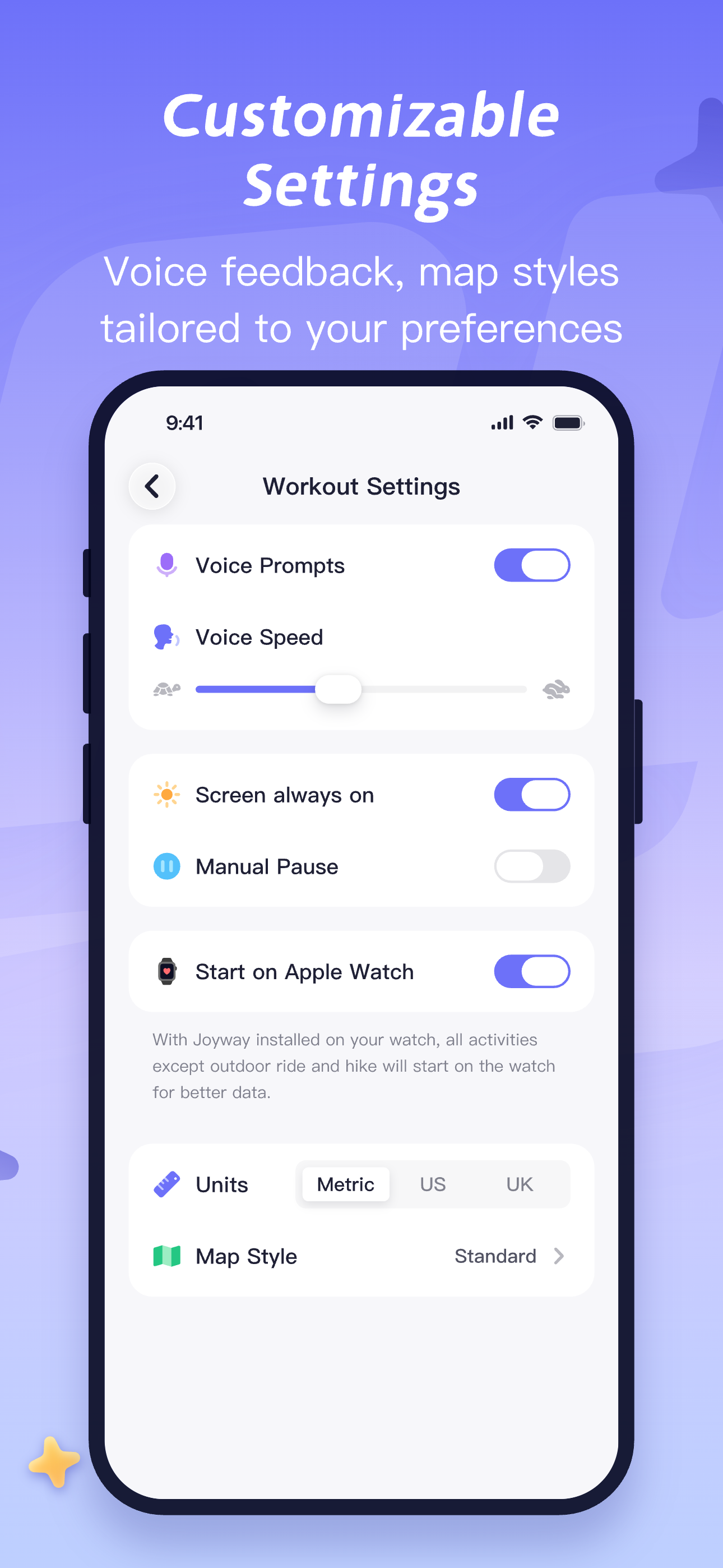 Joyway - Sleep, HRV & Workouts
