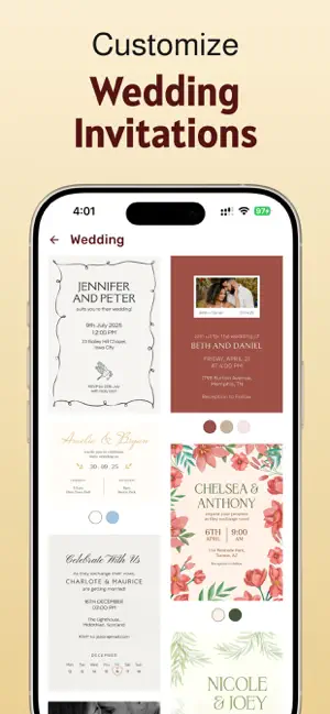 Cardly: Invite, Greeting Maker screenshot 2