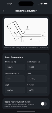 Bending Sheet Metal Screenshot 3 of 6