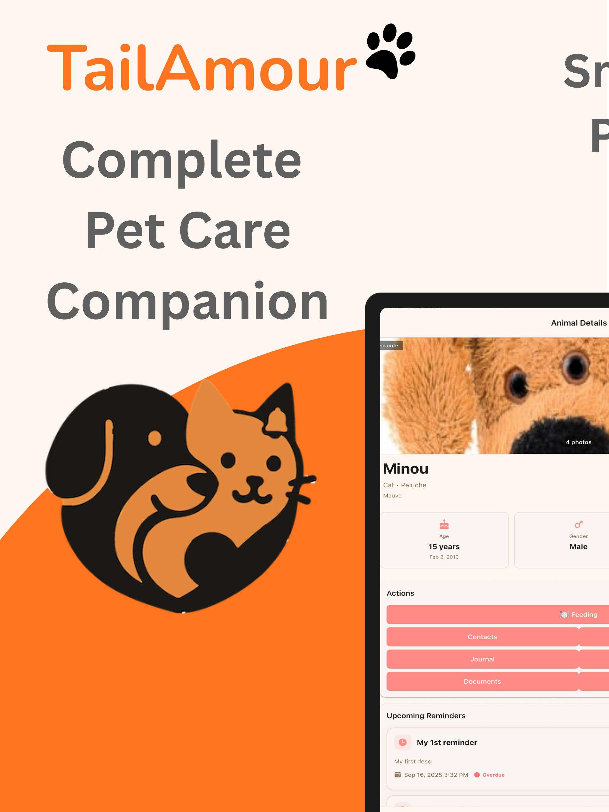 TailAmour - Pet Care Tracker