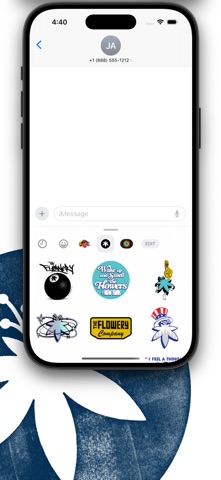 Stickers by The Flowery screenshot