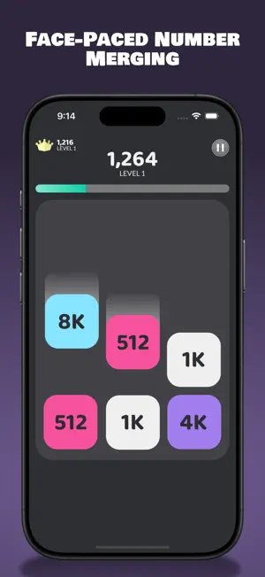 Number Splash: 2048 Merge Game screenshot 1