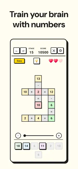 Math Puzzle: CrossMath Master screenshot 2