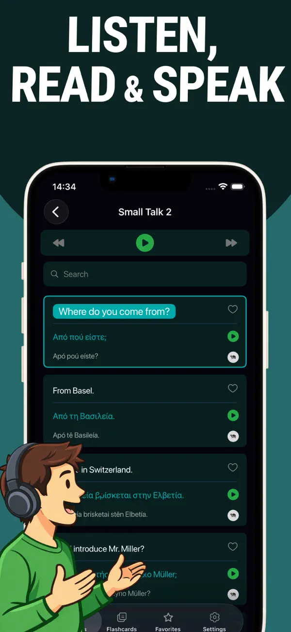 Screenshot #2 pour Learn Greek - Lentil