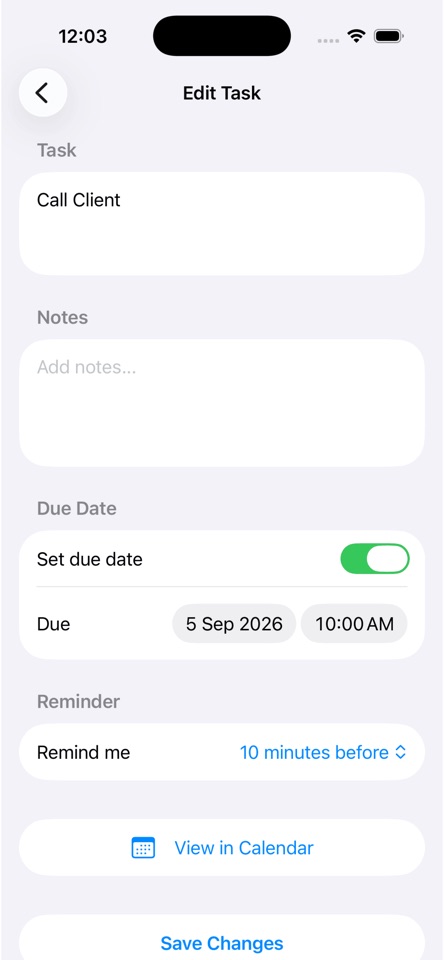 Todobo screenshot 4
