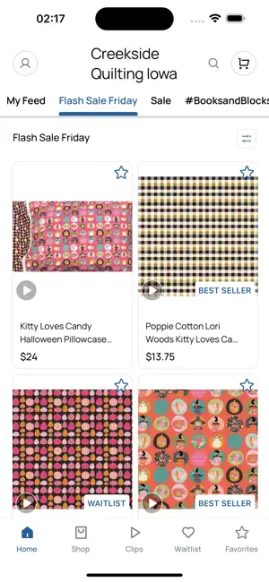 Creekside Quilting Iowa screenshot 1