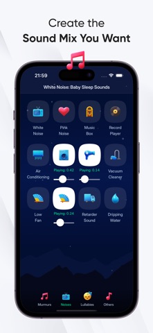 White Noise: Baby Sleeper iPhone screenshot