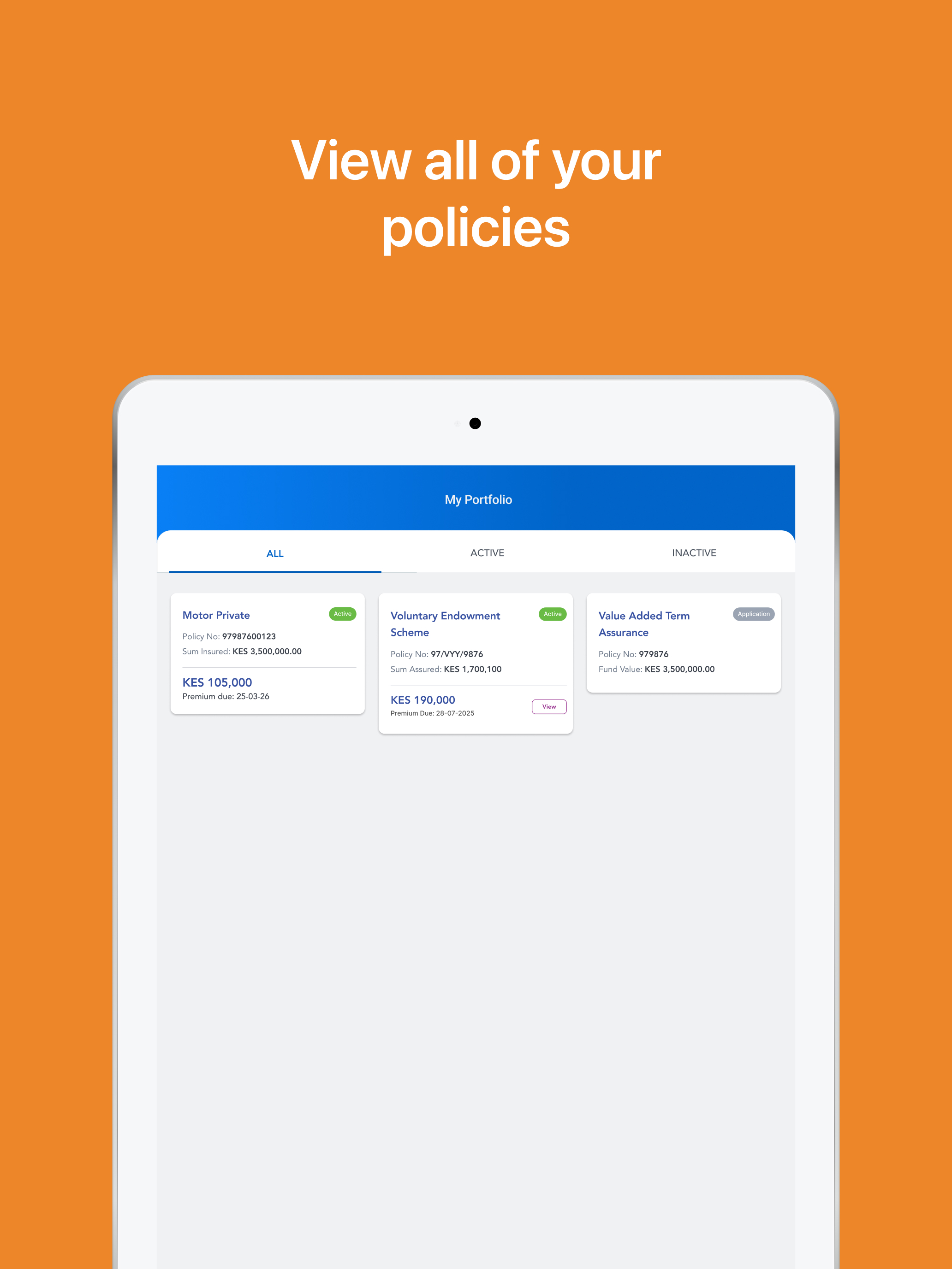 ICEA LION Client App screenshot 8
