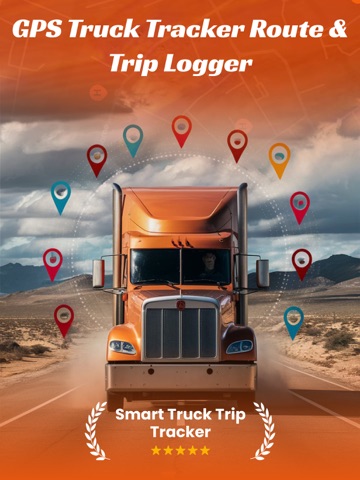 TruckMap : Truck GPS Routes iPad screenshot