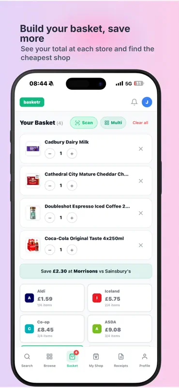 Basketr: Grocery Price Compare screenshot 4 of 5