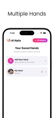 AI Nails - Try On Nail Art iPhone screenshot