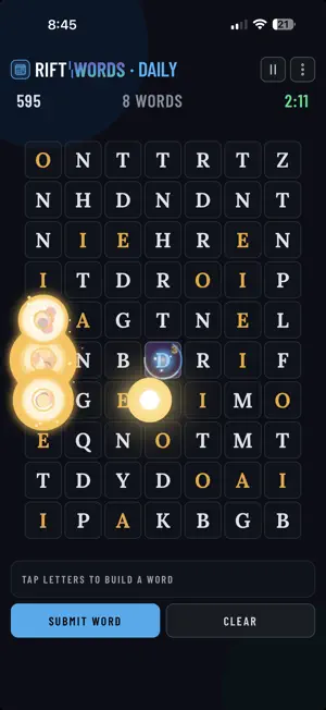 RiftWords • Daily Word Puzzle screenshot 4