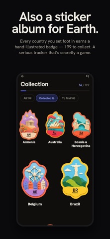 Countly – Country Days Tracker screenshot